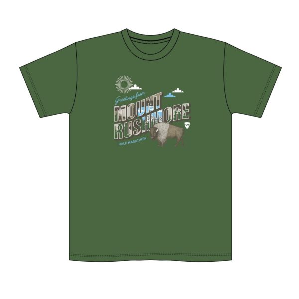 2024 Mount Rushmore Half Marathon Race Shirt For Discount - Image 2