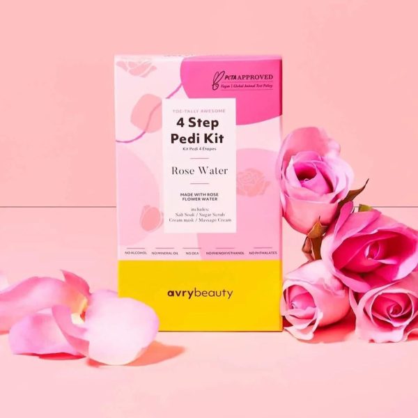 Rose Water 4 Step Pedi Kit Discount