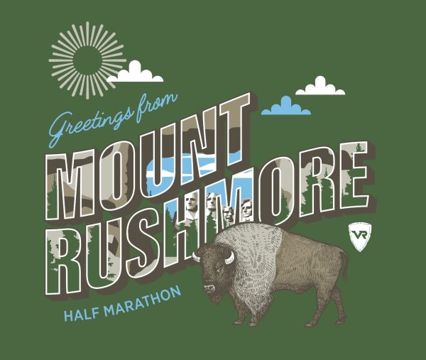 2024 Mount Rushmore Half Marathon Race Shirt For Discount