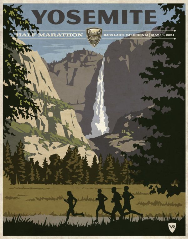 2024 Yosemite Half Marathon Race Poster Online Hot Sale