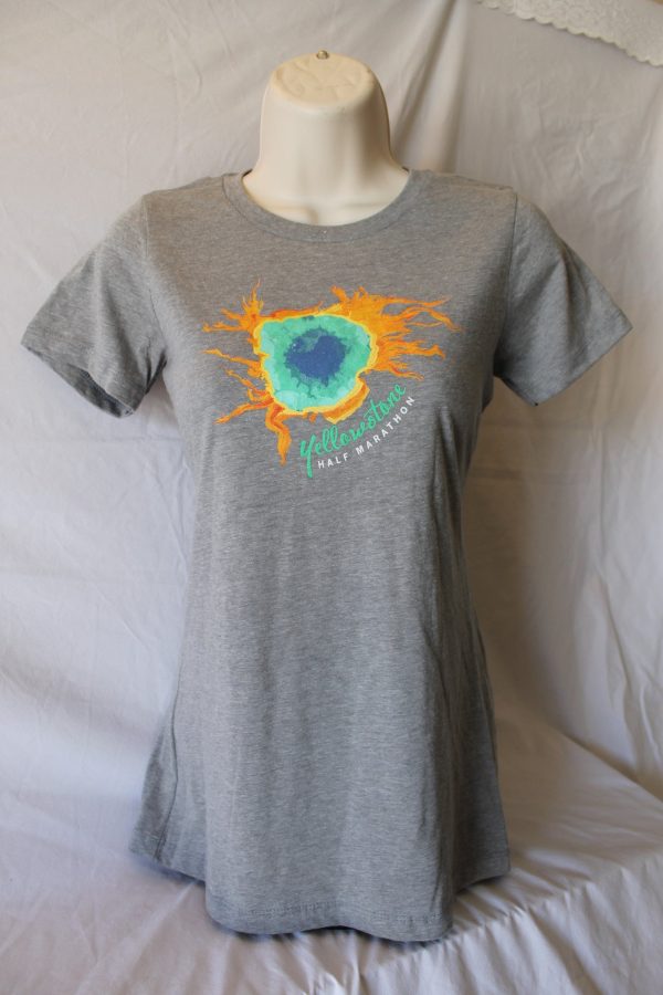 Yellowstone Half Grand Prismatic Spring - Women s T-Shirt Supply