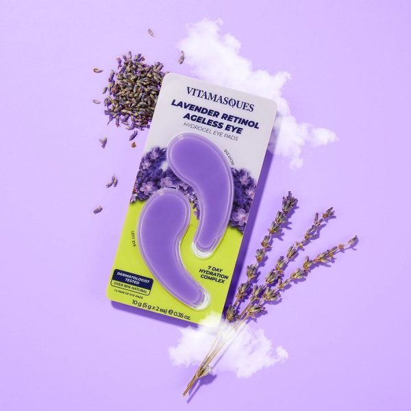 Lavender Retinol Ageless Eye Pads Hot on Sale - Image 3