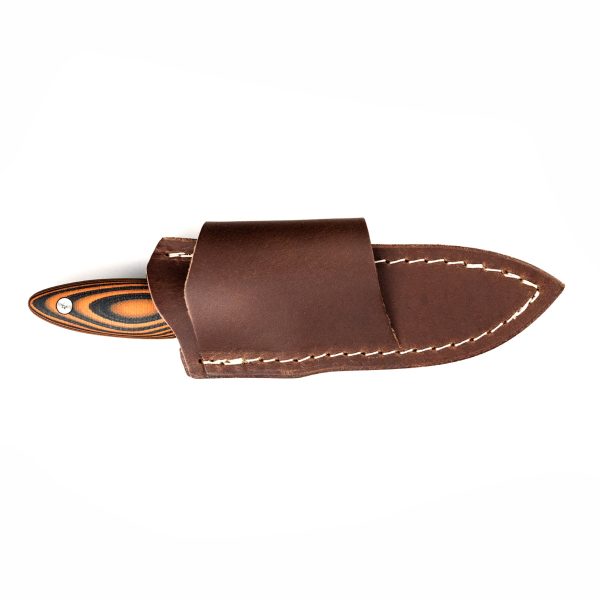 JACKSTONE LEATHER SHEATH - HORIZONTAL BELT CARRY Online now - Image 3