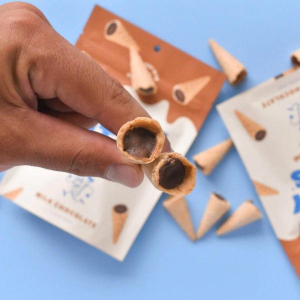 Muddy Bites Waffle Cones - Milk Chocolate Discount - Image 3