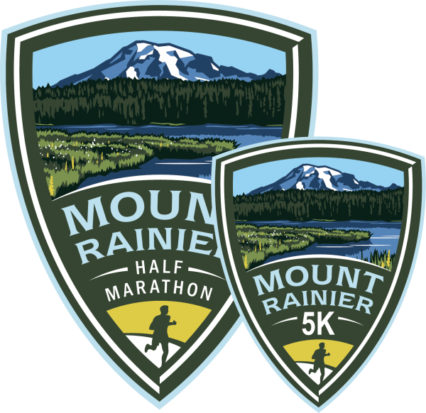 Mount Rainier Half Marathon Stickers Discount - Image 2