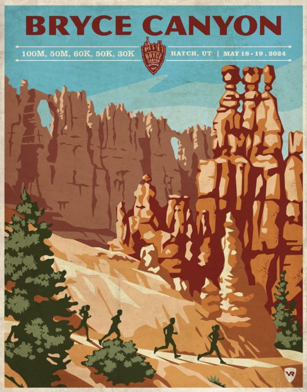 2024 Bryce Canyon Ultras Race Poster Online Hot Sale
