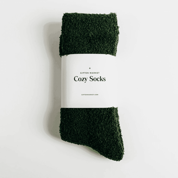 Cozy Cloud Socks - Douglas Fir Online now