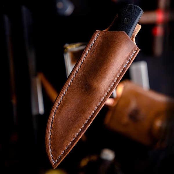 BLACKFOOT 2.0 LEATHER SHEATH - VERTICAL CARRY For Sale - Image 2