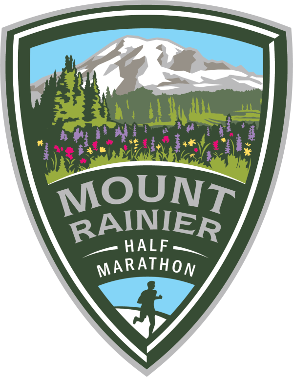 Mount Rainier Half Marathon Race Pin For Sale
