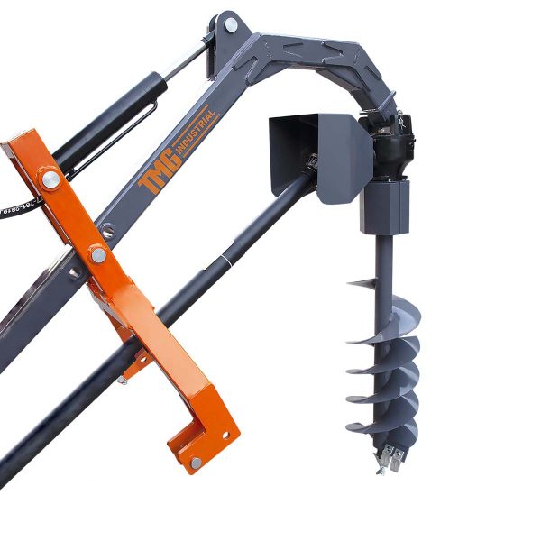 TMG Industrial 48” Hydraulic Assist Post Hole Digger, 12” Auger, PTO Shaft Included, TMG-TPD12 Hot on Sale