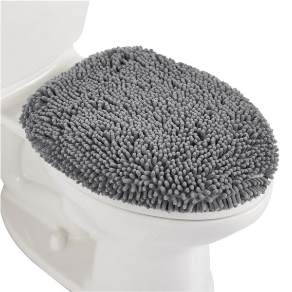 Chenille Toilet Lid Cover Fashion - Image 3