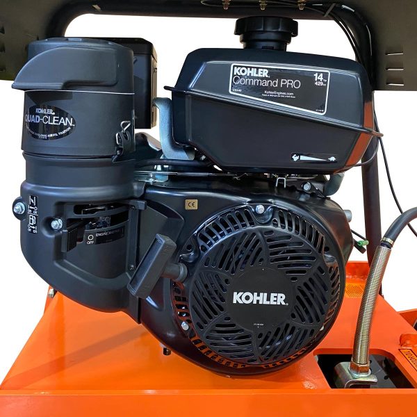TMG Industrial Reversible Plate Compactor, 8500-lb Compact Capacity, 14 HP CH440 Kohler Command Pro Series Engine, 34” Compaction Depth, TMG-PC330K Fashion - Image 5