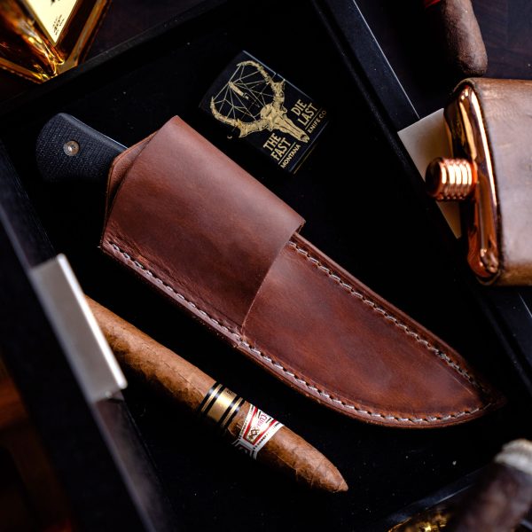 STONEWALL HORIZONTAL LEATHER SHEATH For Discount - Image 2