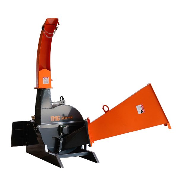 TMG Industrial 6  Skid Steer Wood Chipper, Gravity-Fed, Universal Skid Steer Mount, TMG-WC62S For Discount - Image 2
