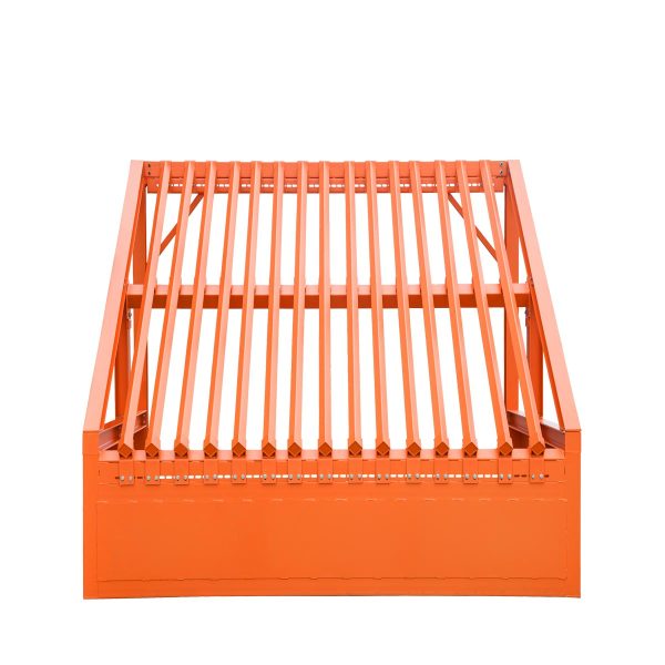 TMG Industrial 10’ Heavy Duty Static Grizzly Rock Screen, Adjustable Bolt-On Deck Bars, 4” x 4” I-Beams, 5000 lb Load Capacity, TMG-RS10 Online Sale - Image 4