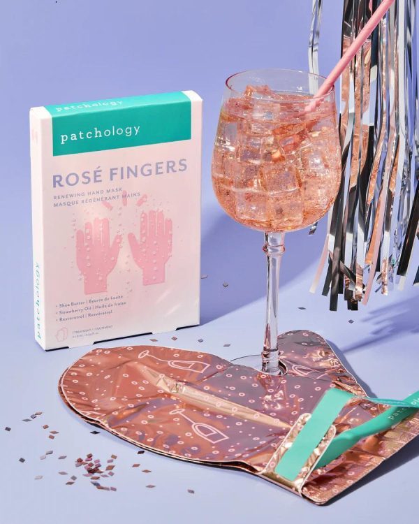 Serve Chilled Rosé Hand Mask on Sale