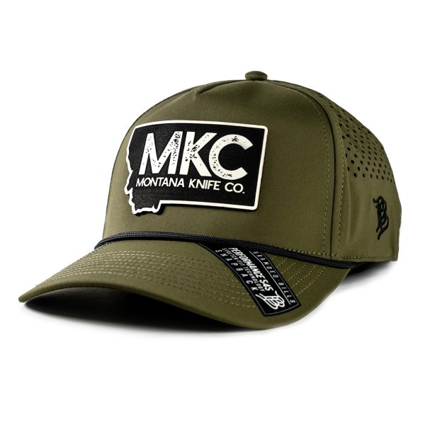 MKC BIG STATE PATCH - ROPE HAT - OLIVE For Sale