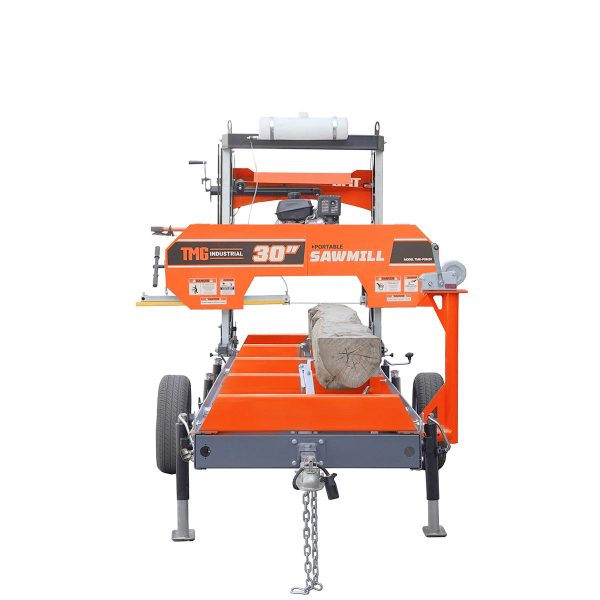 TMG Industrial Primary Sub-Frame for Sawmill Trailer PSM30, 6600-lb Capacity, Leveling Jacks, Anti-Tipping Rail Guard, TMG-PSM30-Sframe Supply - Image 3