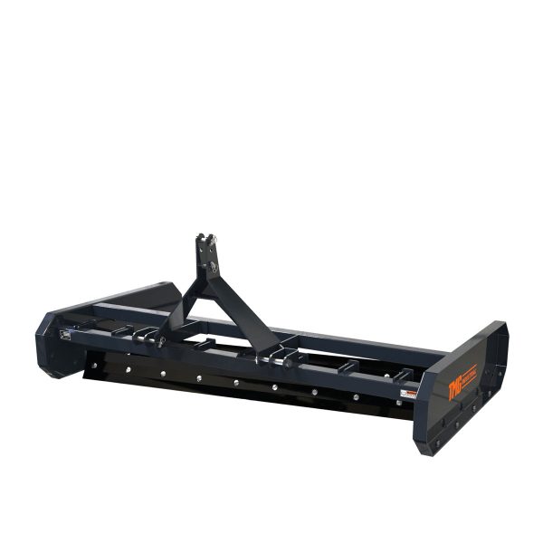 TMG Industrial 72” Tractor Land Leveler, 3-Point Hitch, 70” Grading Width, Adjustable Depth, Double Edge Blades, Category 1 & 2, TMG-TLL72 For Cheap