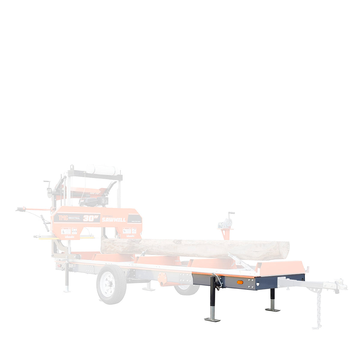 TMG Industrial 6’ Extension Sub-Frame for TMG-PSM30, 6600 Lb Capacity, Leveling Jacks (2000 Lb Capacity), Saw Head Anti-Roll Plate, 10” Leveling Height Adjustment, Reversible Design, TMG-PSM30-Sframe-6EX Online Sale