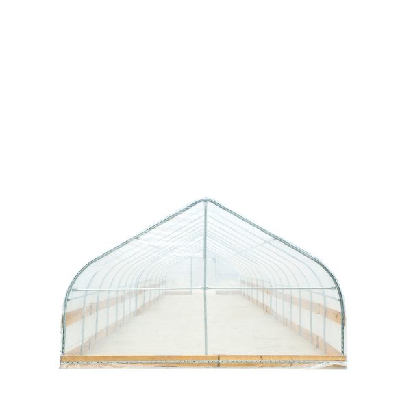 TMG Industrial 12’ x 60’ Tunnel Greenhouse Grow Tent w 6 Mil Clear EVA Plastic Film, Cold Frame, Hand Crank Roll-Up Sides, Peak Ceiling Roof, TMG-GH1260 Online - Image 5