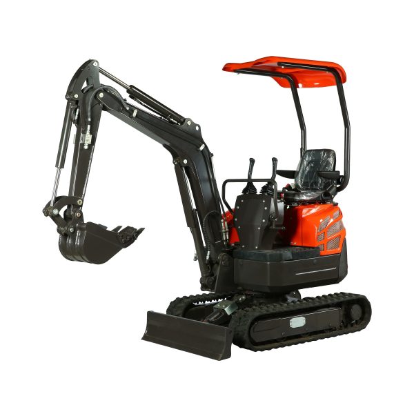 TMG Industrial 1600 KG Mini Compact Excavator, 16 HP Kubota Diesel, KDK Pump, Eaton Motor, 85” Digging Depth, TMG-MVE16 Supply - Image 2