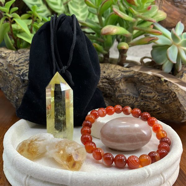 Mala Bracelet & Abundance Crystal Set 🙏 For Cheap - Image 2