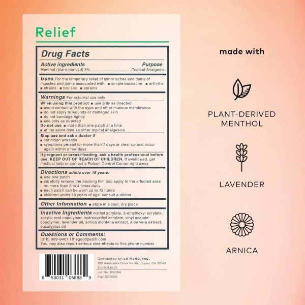 Relief Patch Pack Online Sale - Image 3