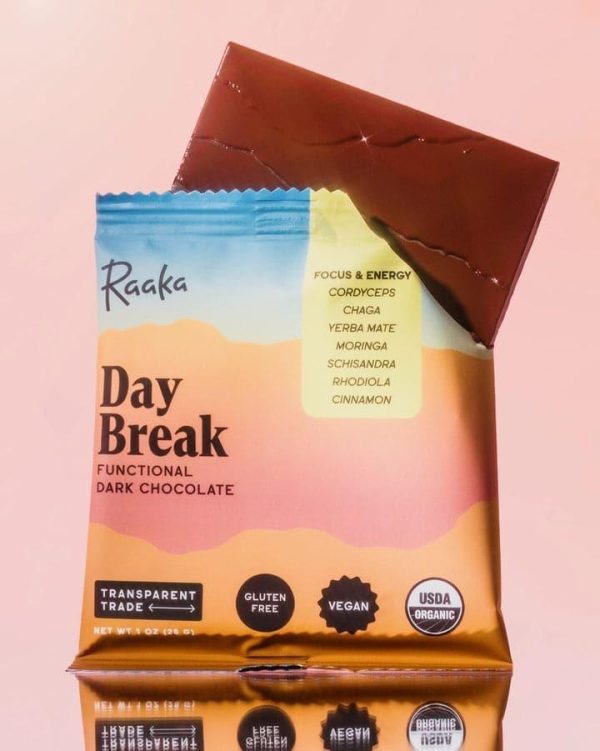 Day Break Functional Dark Chocolate Bar Hot on Sale - Image 5