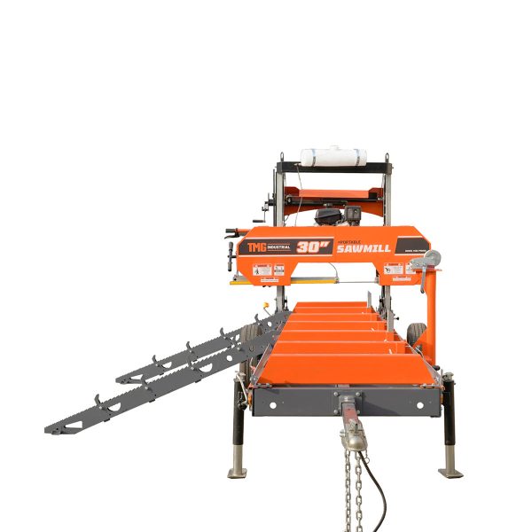 TMG Industrial Log Loading Rolling & Ramp Package for TMG-PSM30, 2-Speed 2000 Lb Winch, Mast Boom, Receiver, 70” Ramp Length, 3800 Lb Loading Capacity, 32-½’ Steel Cable, TMG-PSM30-Lramp For Cheap - Image 3