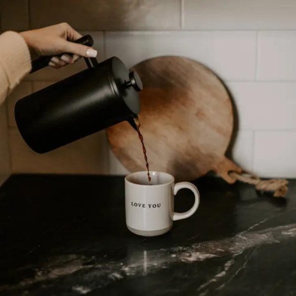 Love You Stoneware Coffee Mug Discount - Image 3