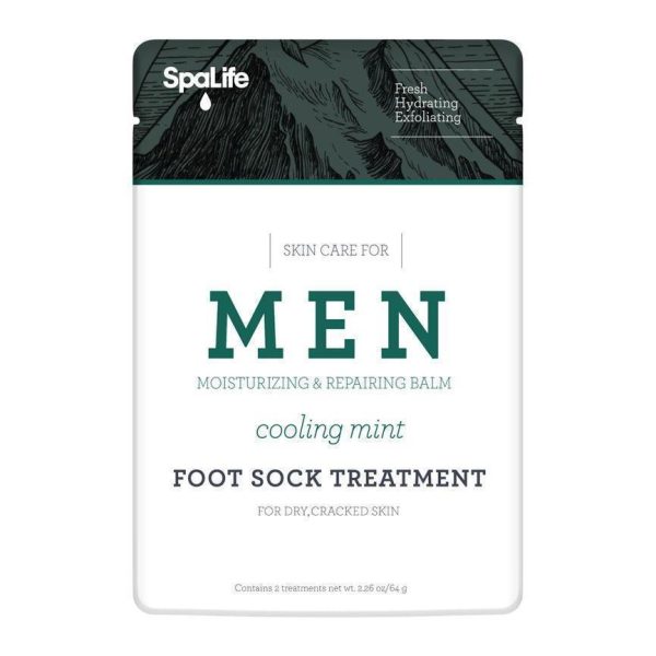 Men s Cooling Mint Moisturizing Foot Sock Treatment Online Sale