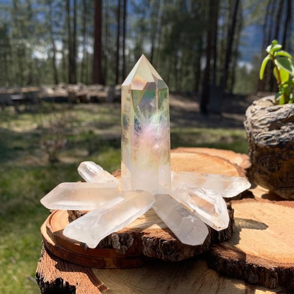 8-Piece Angel Aura Point + Quartz Shards Set Online - Image 2