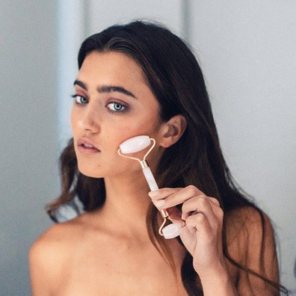 Rose Quartz Crystal Facial Roller Online Hot Sale - Image 2