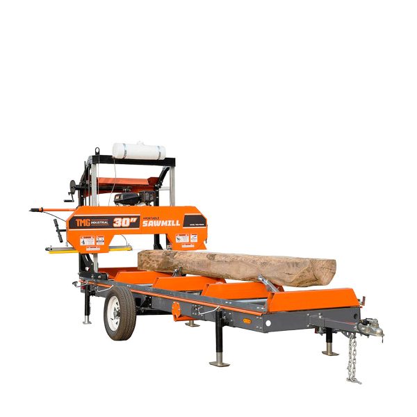 TMG Industrial Primary Sub-Frame for Sawmill Trailer PSM30, 6600-lb Capacity, Leveling Jacks, Anti-Tipping Rail Guard, TMG-PSM30-Sframe Supply - Image 2