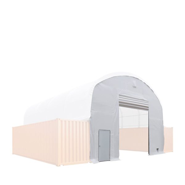 TMG Industrial Front End Wall Kit, Compatible with TMG-DT3020C and DT3040C container shelters installed with the standard height containers (8’6”), TMG-DT30FW8V Cheap - Image 3
