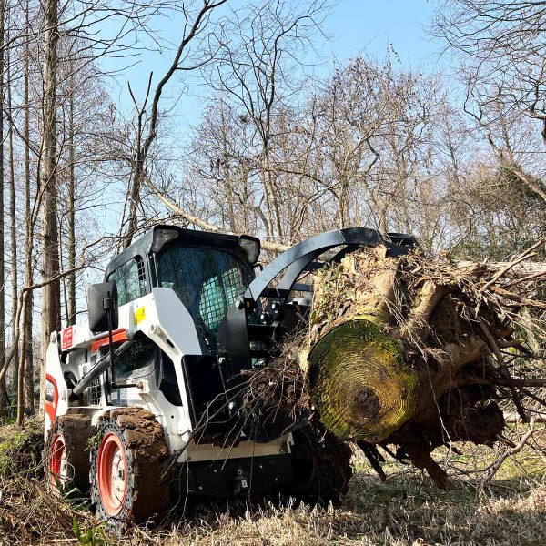 TMG Industrial 30” Skid Steer Log Grapple Attachment, 42” Claw Opening, 3000-lb Grapple Capacity, Universal Mount, TMG-SLG30 Fashion - Image 4