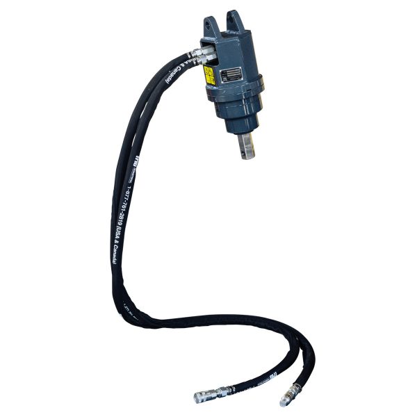 TMG Industrial Hydraulic Post Hole Auger Drive Power Head, 7-20 GPM Hydraulic Flow, 2” Hex Output Shaft, TMG-PAD30 Sale - Image 3