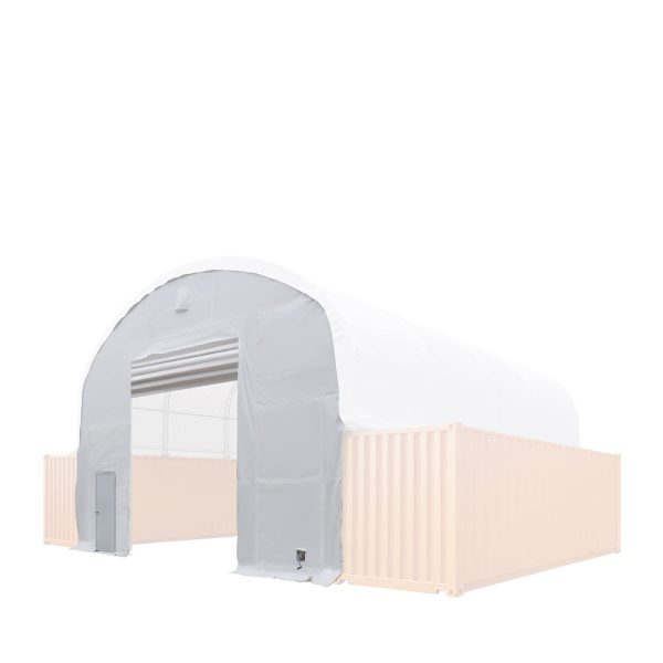 TMG Industrial Front End Wall Kit, Compatible with TMG-DT3020C and DT3040C container shelters installed with the high cube containers (9’6”), TMG-DT30FW9V on Sale