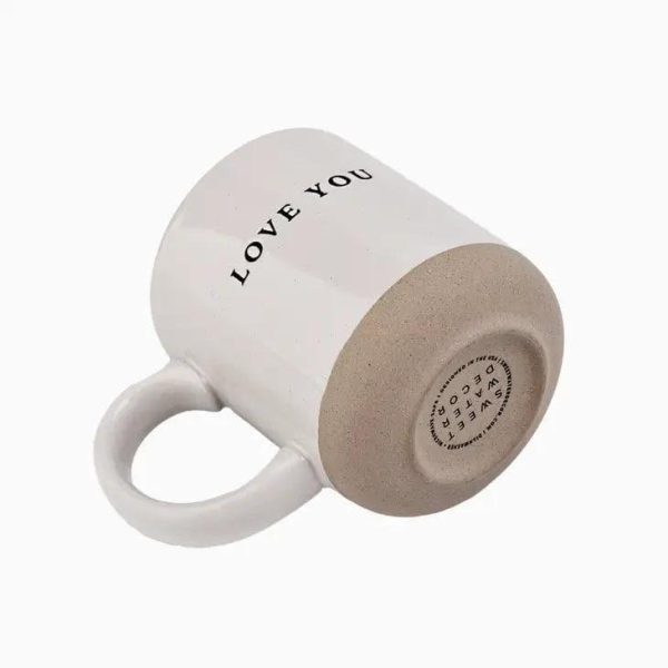 Love You Stoneware Coffee Mug Discount - Image 5