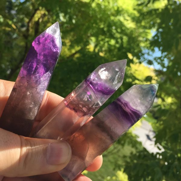 Multicolor Fluorite Point Online Hot Sale - Image 4