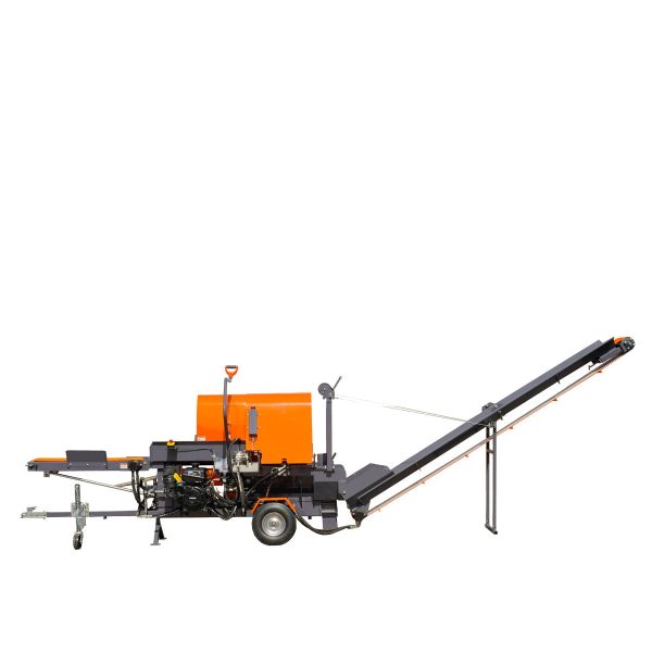 TMG Industrial Firewood Log Splitter Processor Conveyor, 24  x 15  Log Capacity, 14 HP Kohler Engine, 18” STIHL Chainsaw, TMG-GLS20 Supply - Image 4