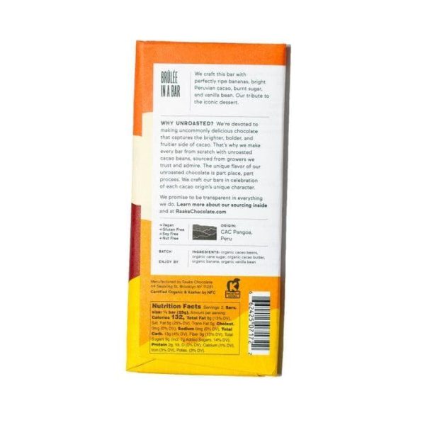 Raaka Bananas Foster Chocolate Bar For Cheap - Image 2