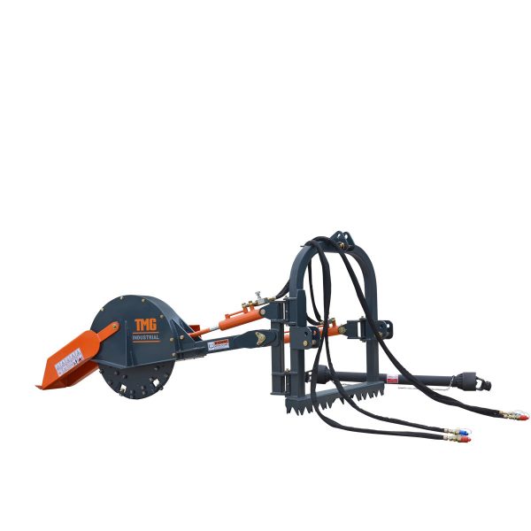 TMG Industrial 26” 3-Point Hitch Stump Grinder,  Category 1 & 2 Hookup, Driveline Shaft Included, 30-50 HP Tractor, TMG-TSG26 Online Sale - Image 2