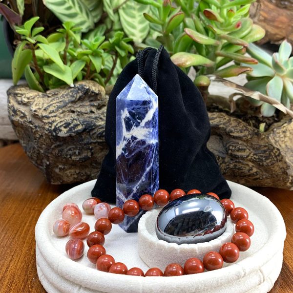 Mala Bracelet & Balancing Crystal Set 🙏 Sale - Image 2