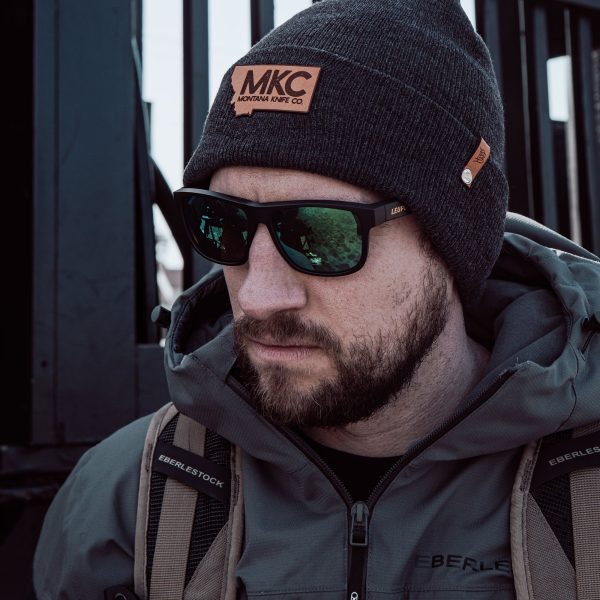 MKC BIG STATE PATCH - PREMIUM DARK GREY BEANIE Cheap - Image 2