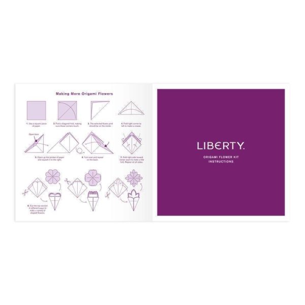Liberty Classic Floral Origami Flower Kit Discount - Image 3
