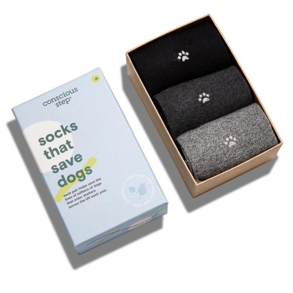 Socks That Save Dogs Gift Set - Unisex Sale