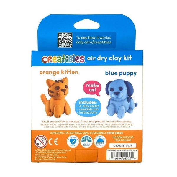 Creatibles D.I.Y. Air-Dry Clay Kit: Pet Bffs Sale - Image 5