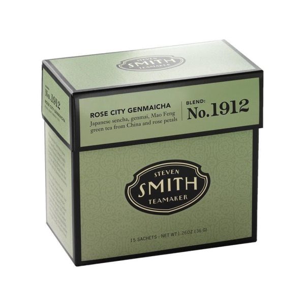 Rose City Genmaicha Blended Green Tea For Sale - Image 3